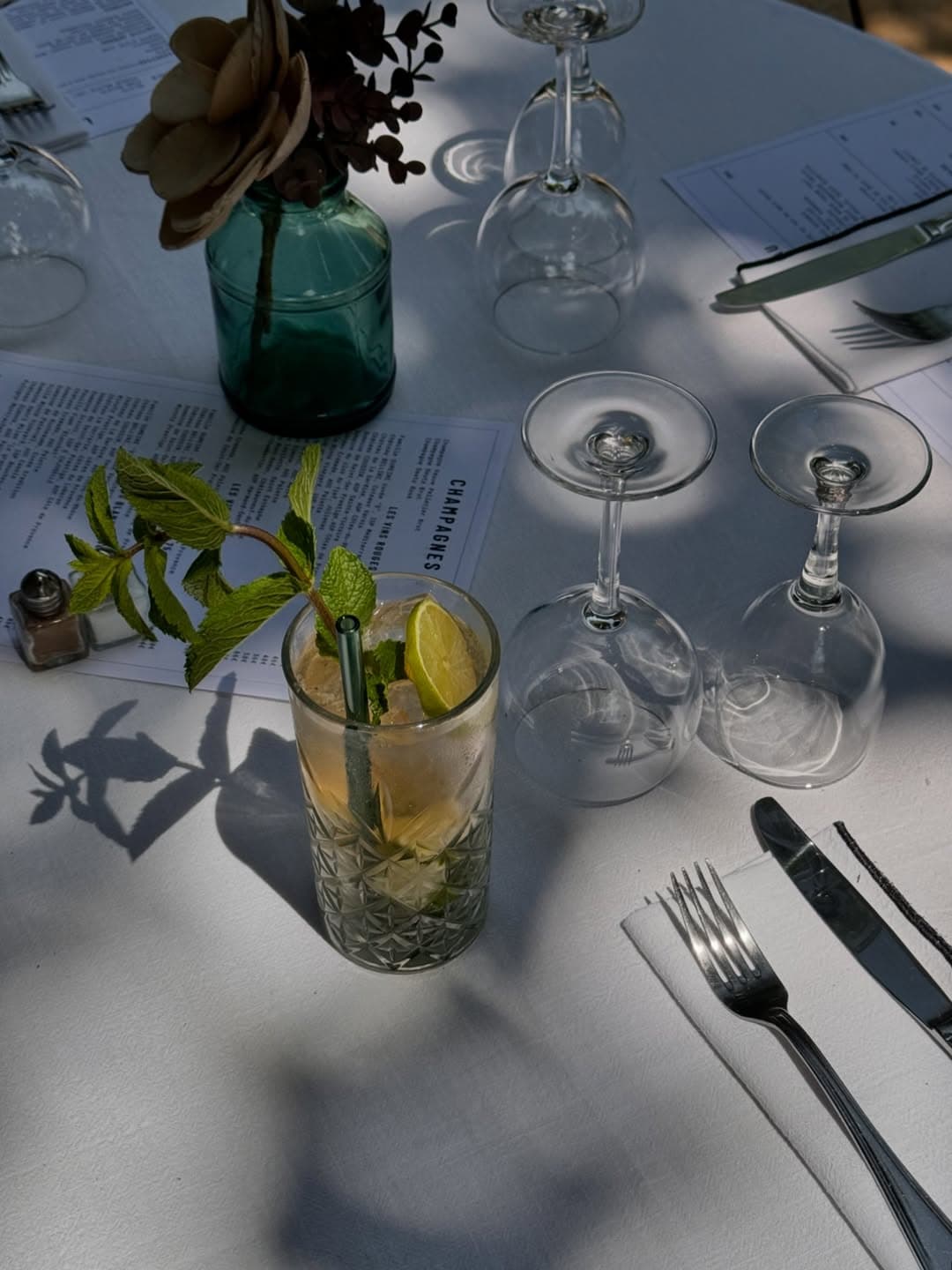 Cocktail signature — La Maison du Château