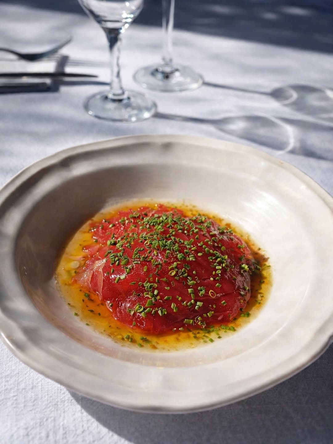Carpaccio du jour