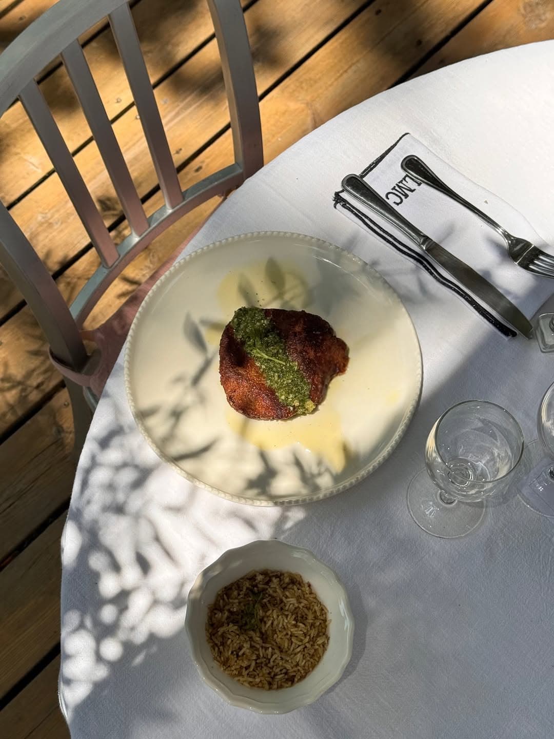 Création du chef